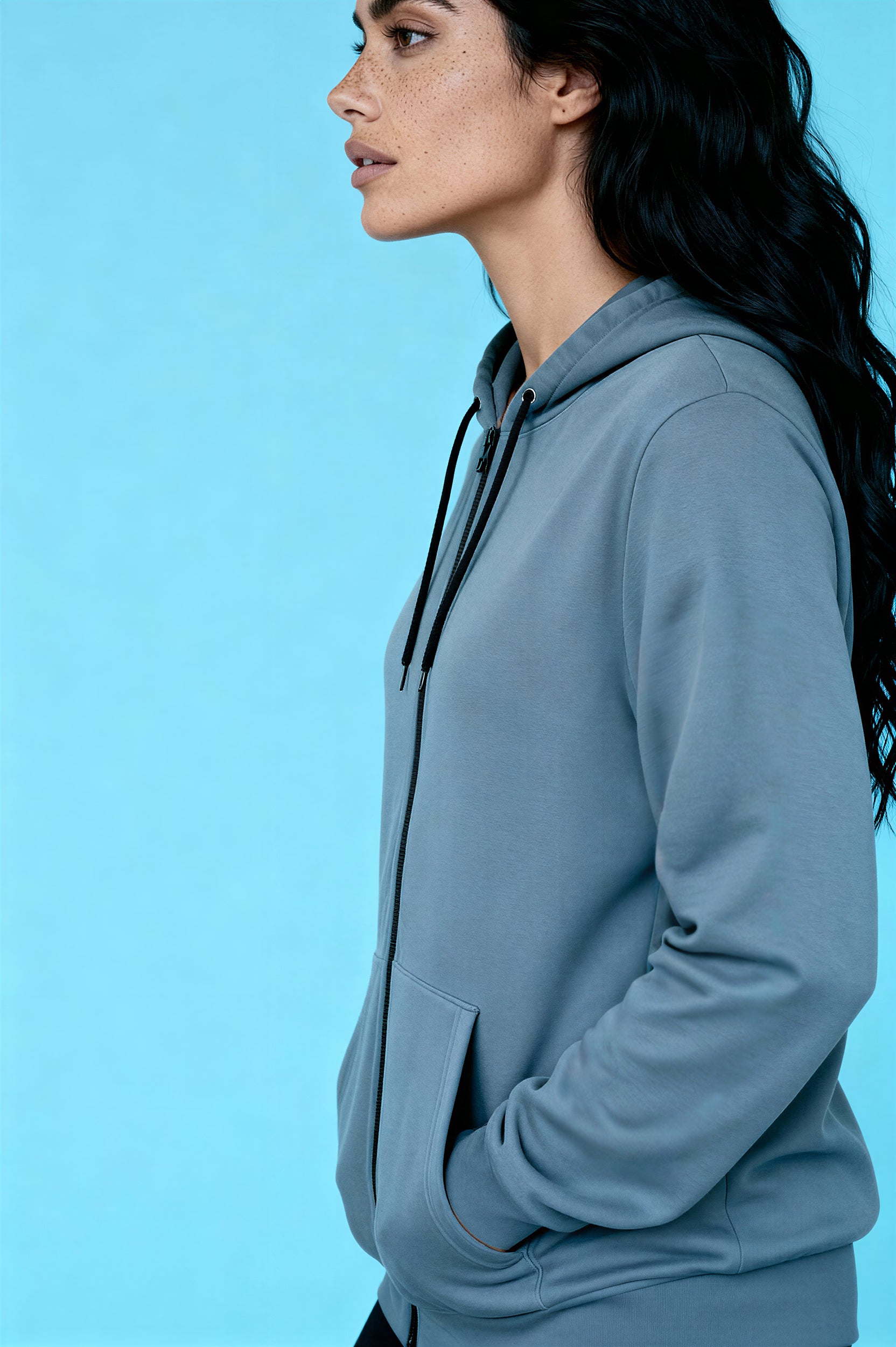 Zip Hoodie - AuraBlue