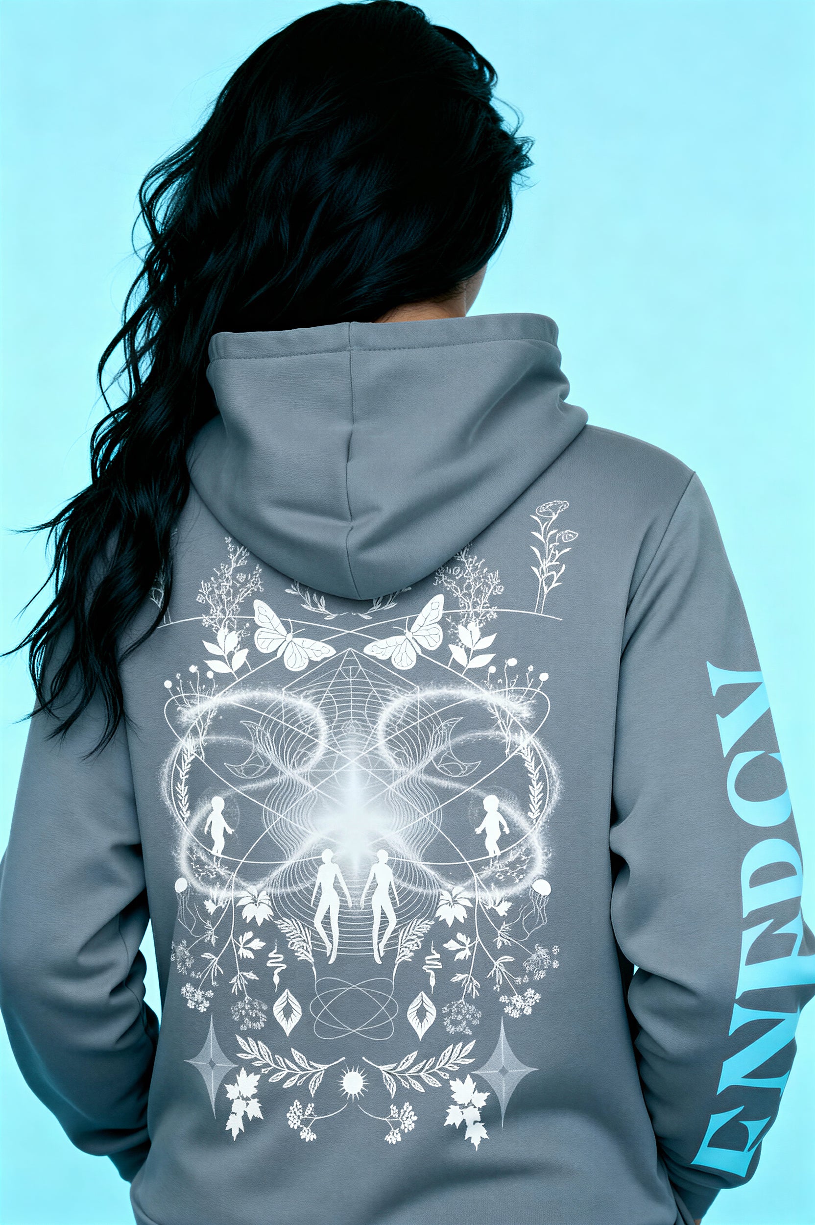 Zip Hoodie - AuraBlue