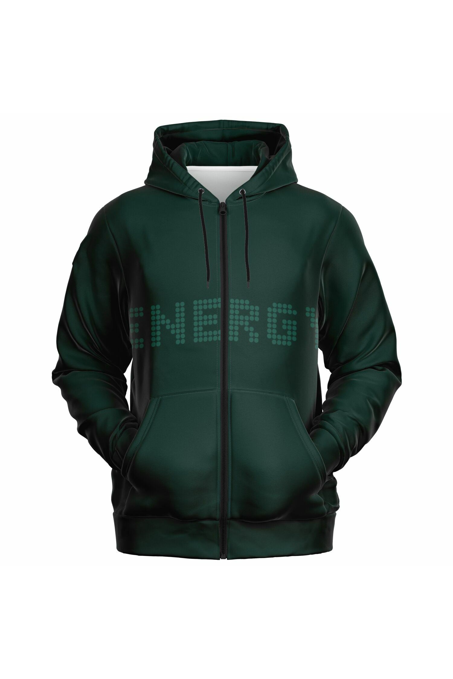 Zip Hoodie - DeepGreen