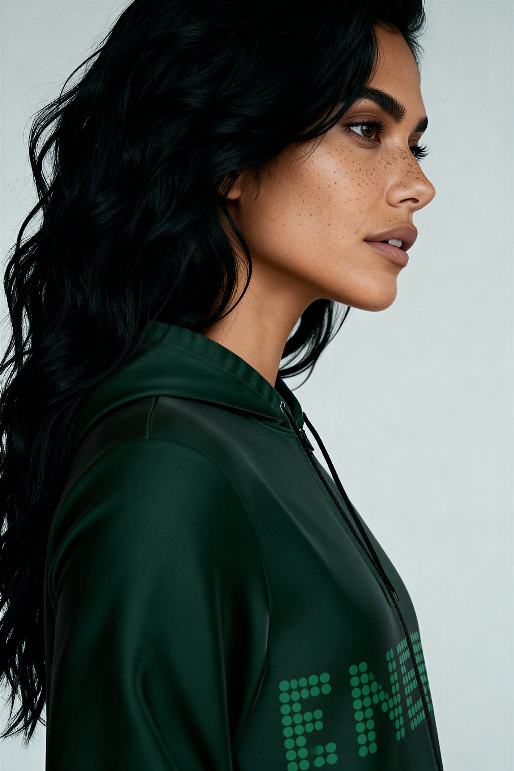 Zip Hoodie - DeepGreen