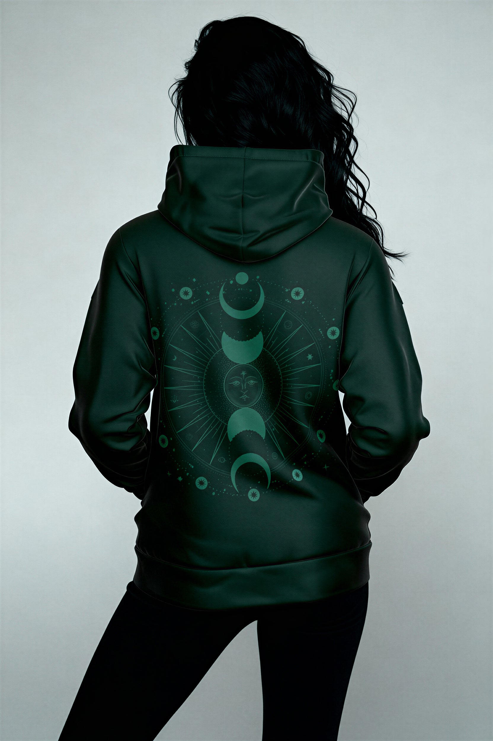Zip Hoodie - DeepGreen