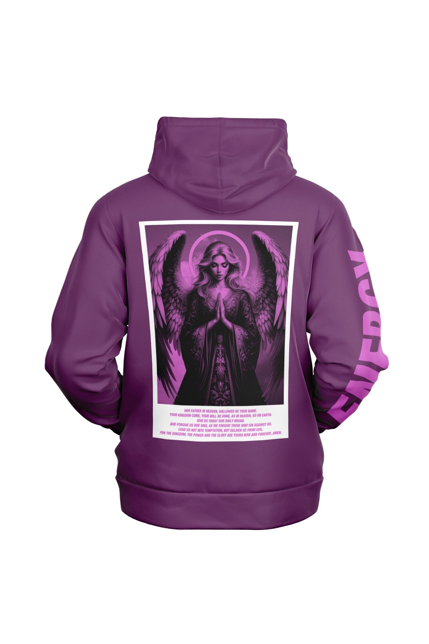 Zip Hoodie - ElectricFuchsia