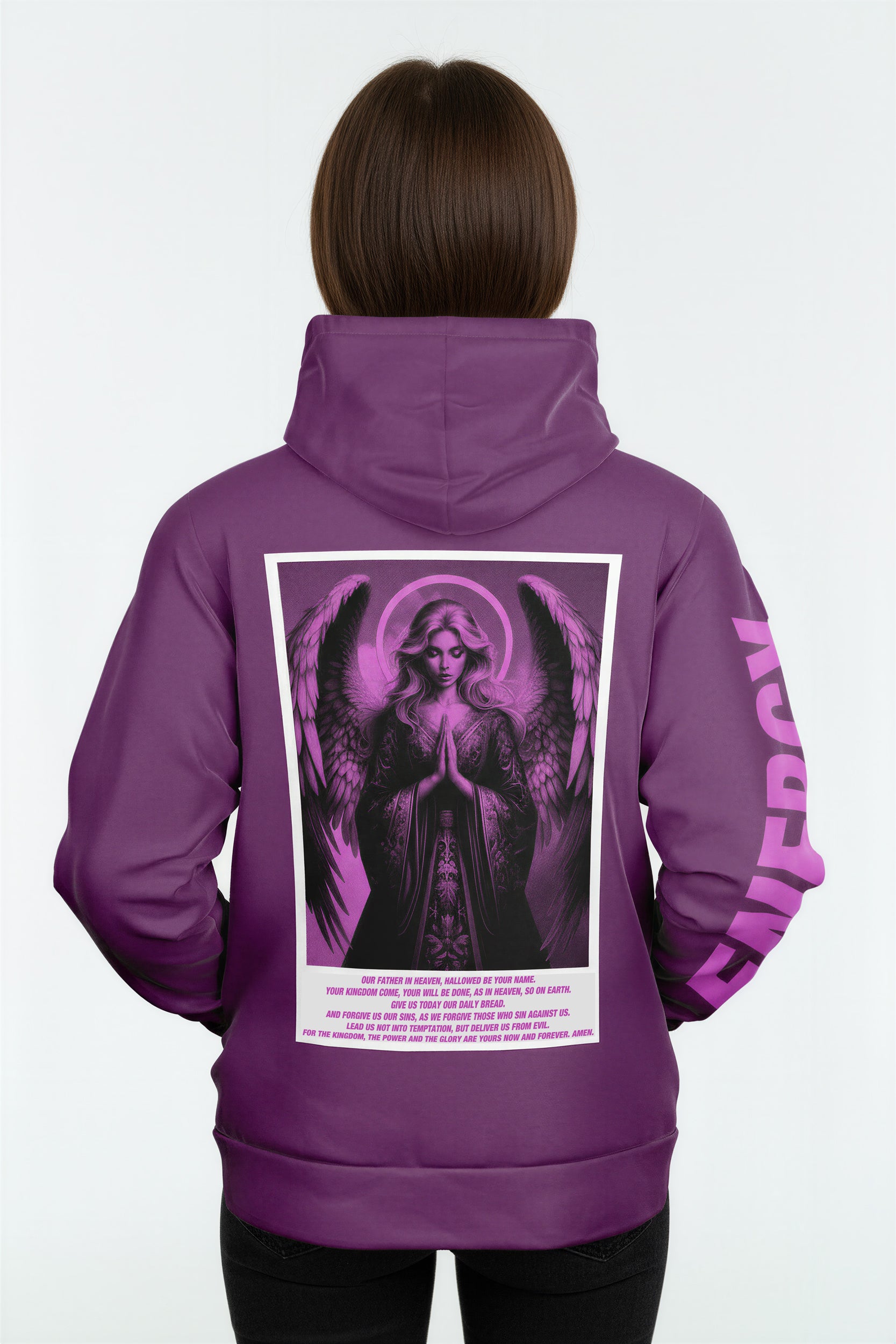 Zip Hoodie - ElectricFuchsia