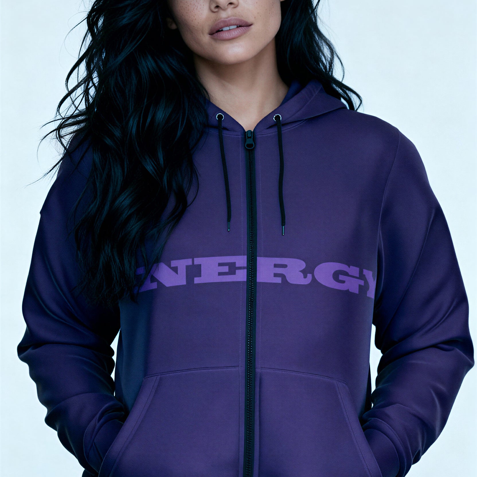 Zip Hoodie - FreshPurple