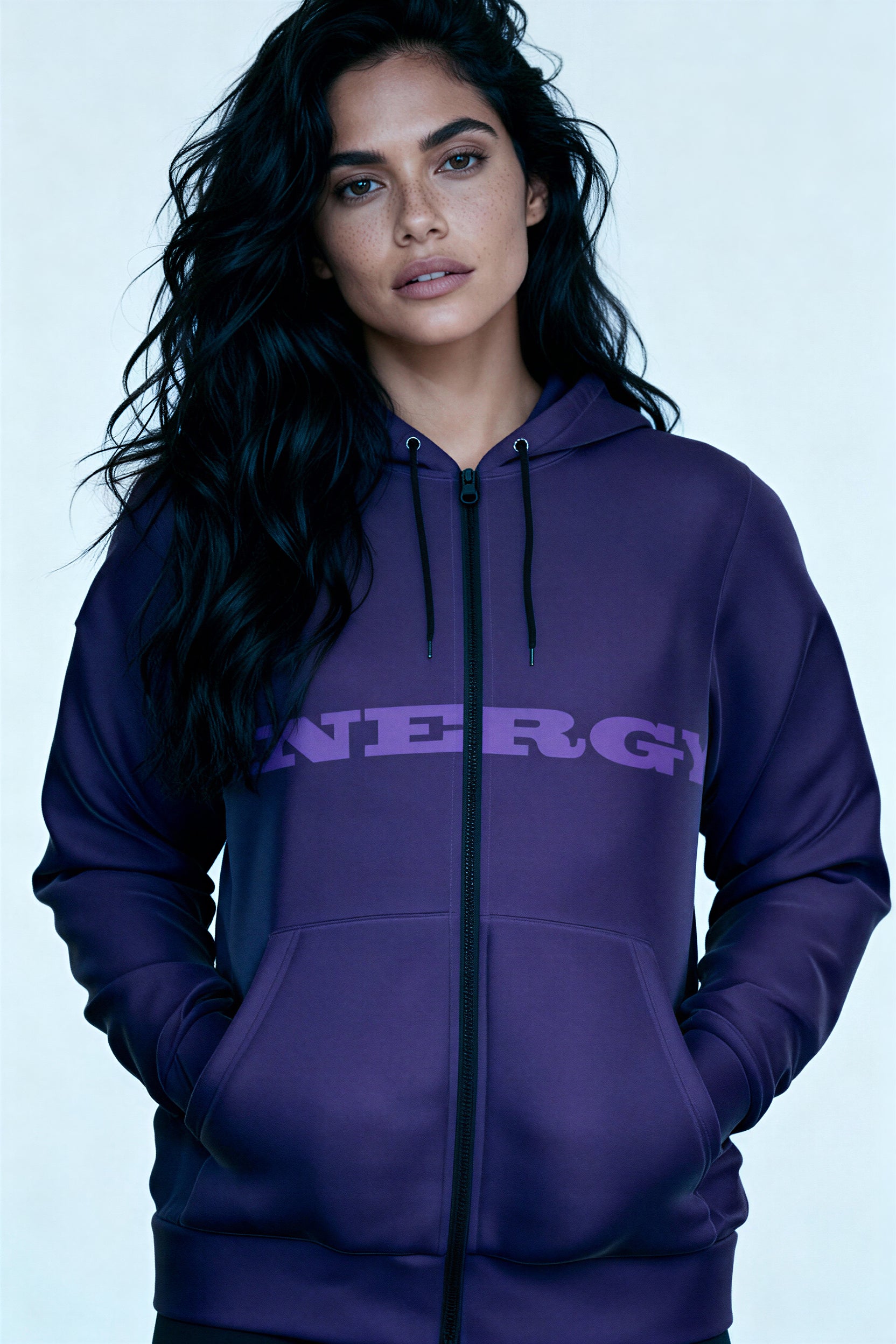 Zip Hoodie - FreshPurple