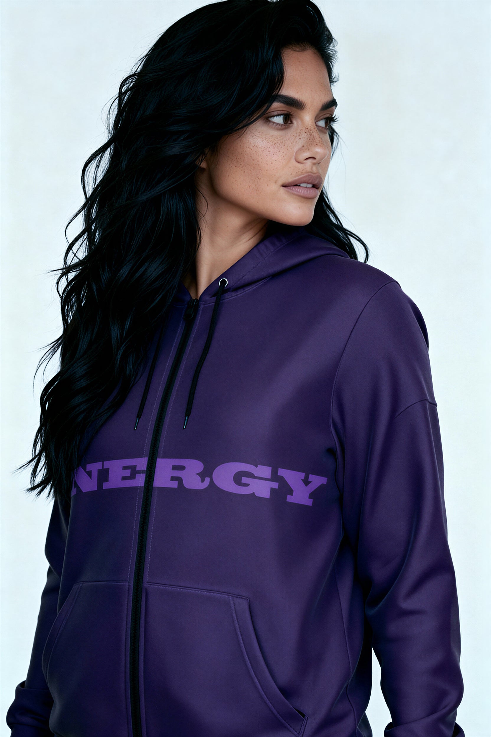 Zip Hoodie - FreshPurple