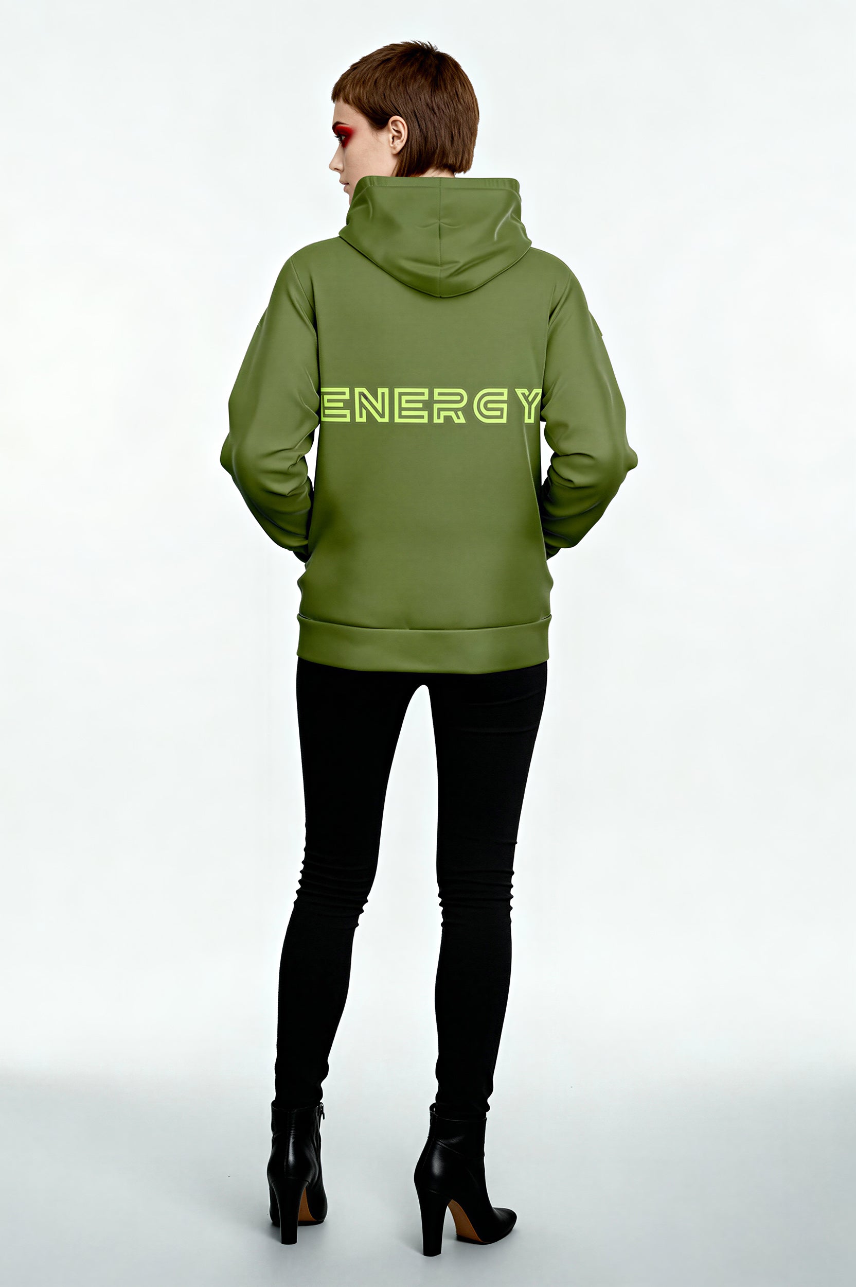 Zip Hoodie - GreenGlow