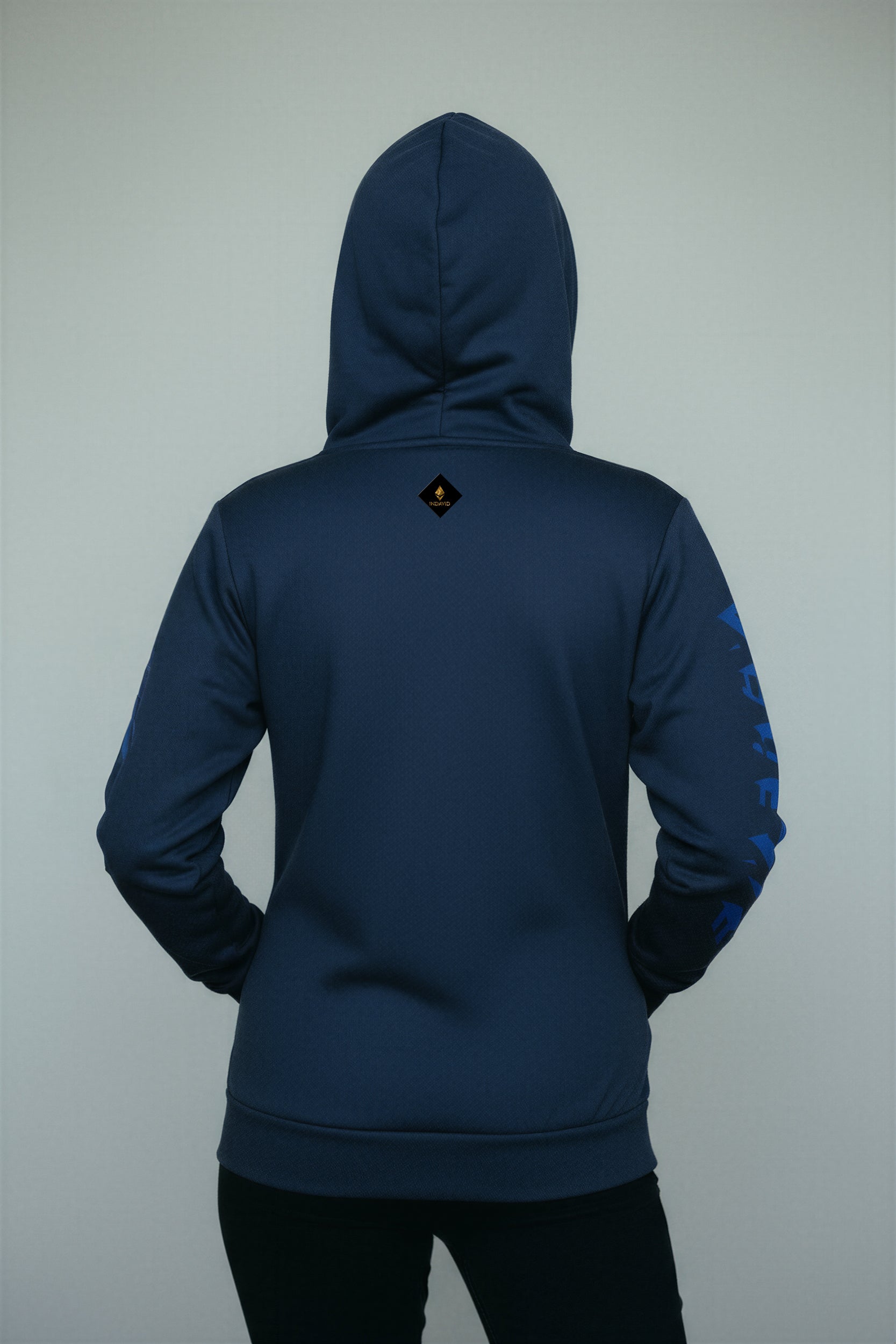 Zip Hoodie - LuminousBlue