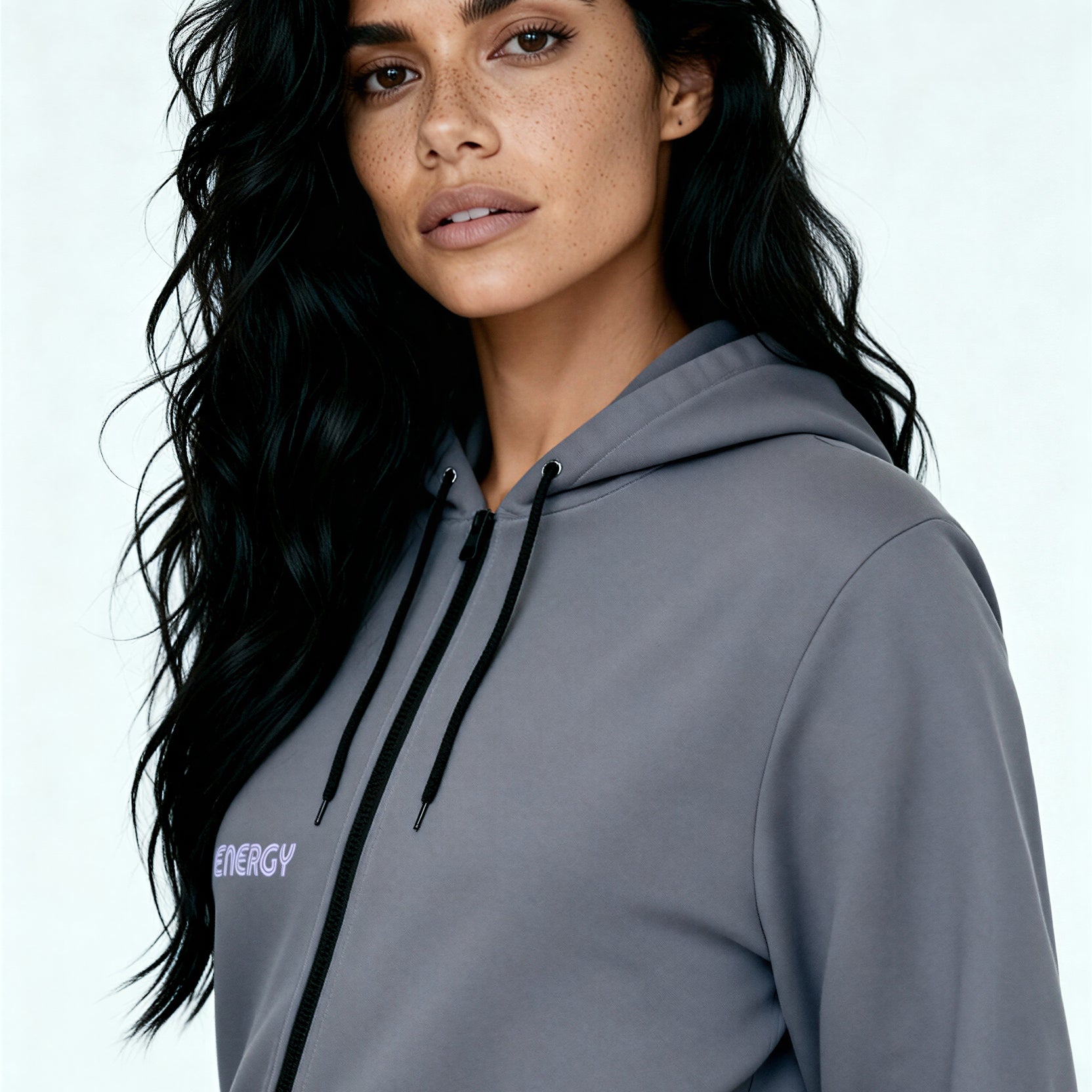 Zip Hoodie - PeacefulLilac