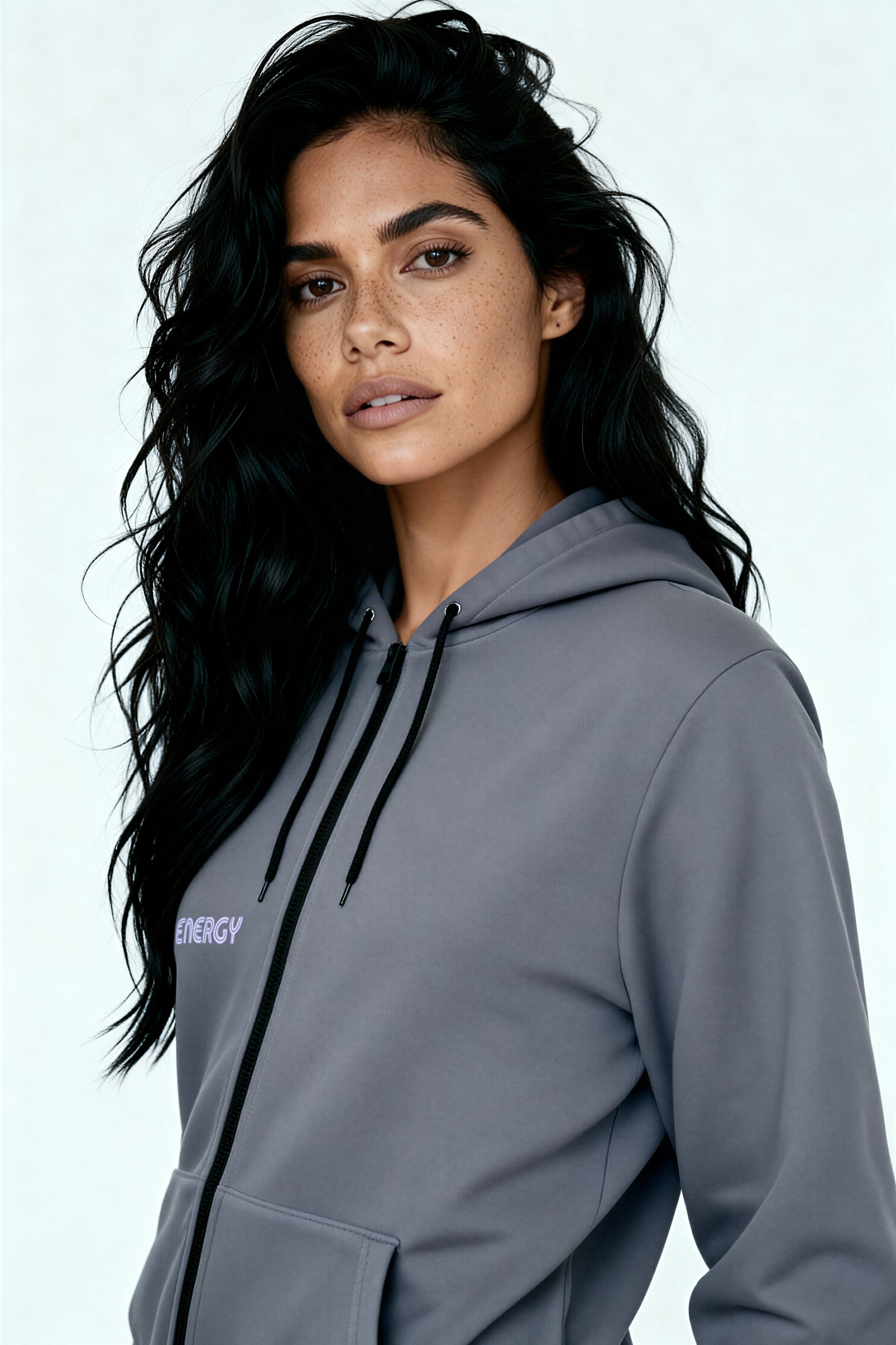 Zip Hoodie - PeacefulLilac