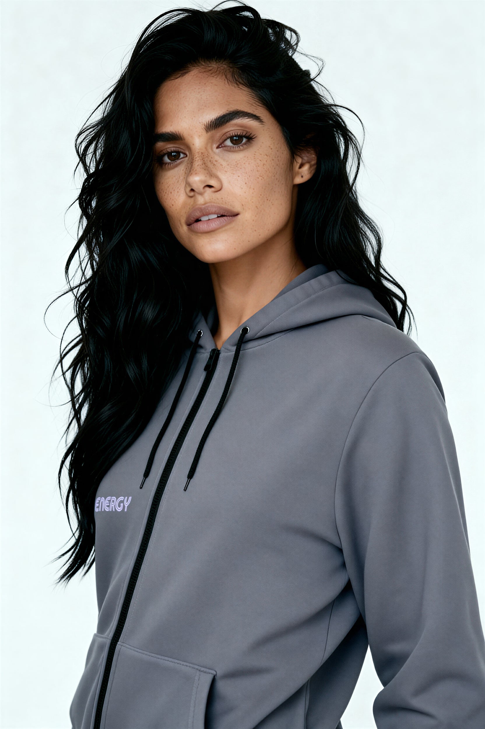 Zip Hoodie - PeacefulLilac