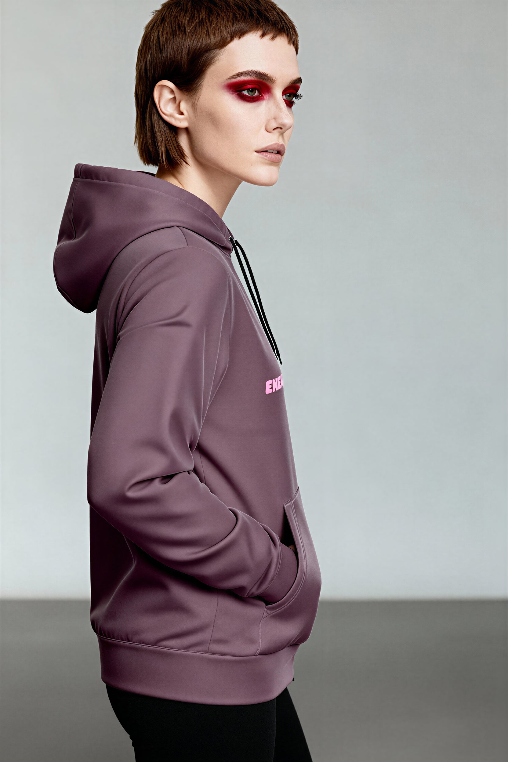 Zip Hoodie - PopPink