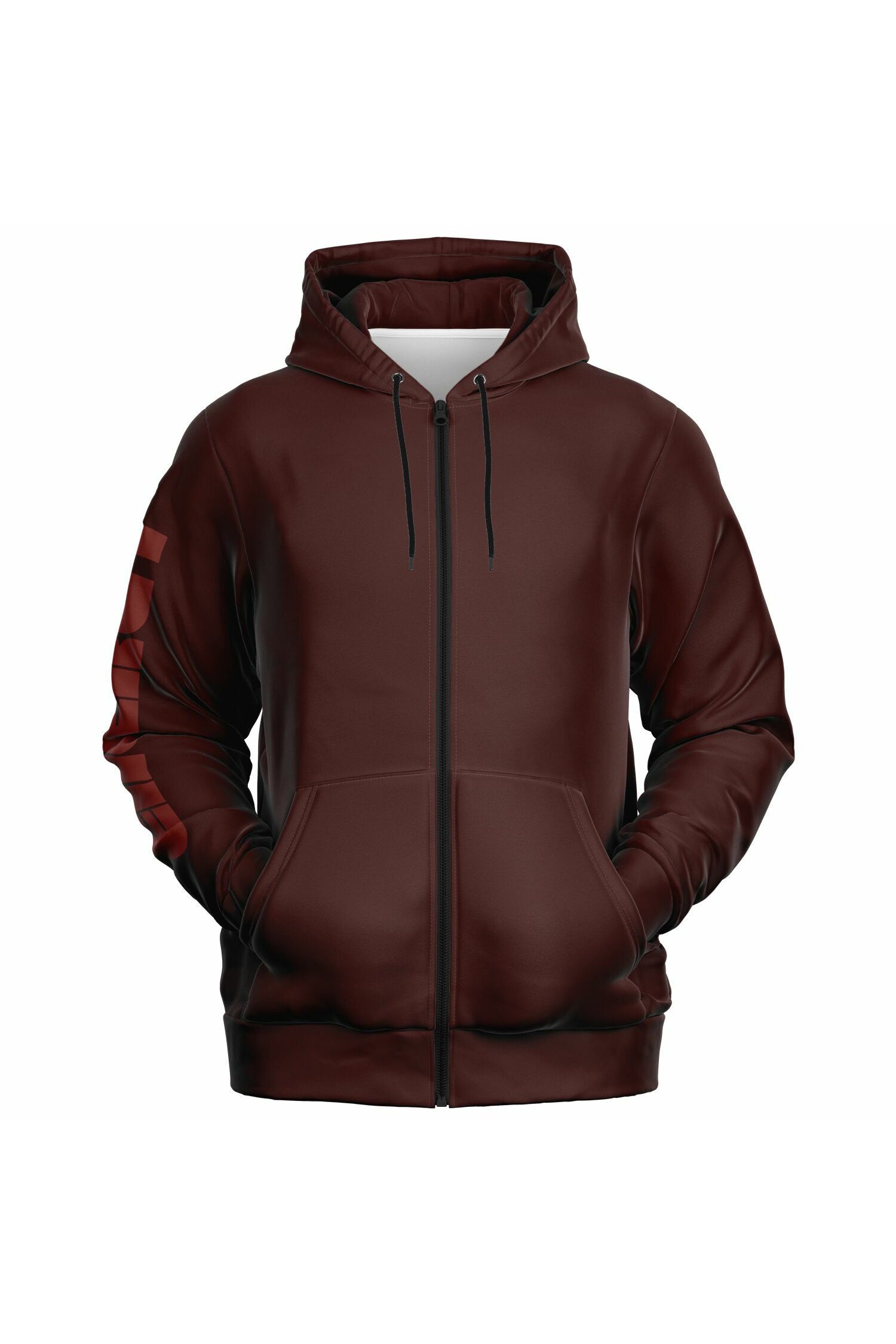 Zip Hoodie - Russet