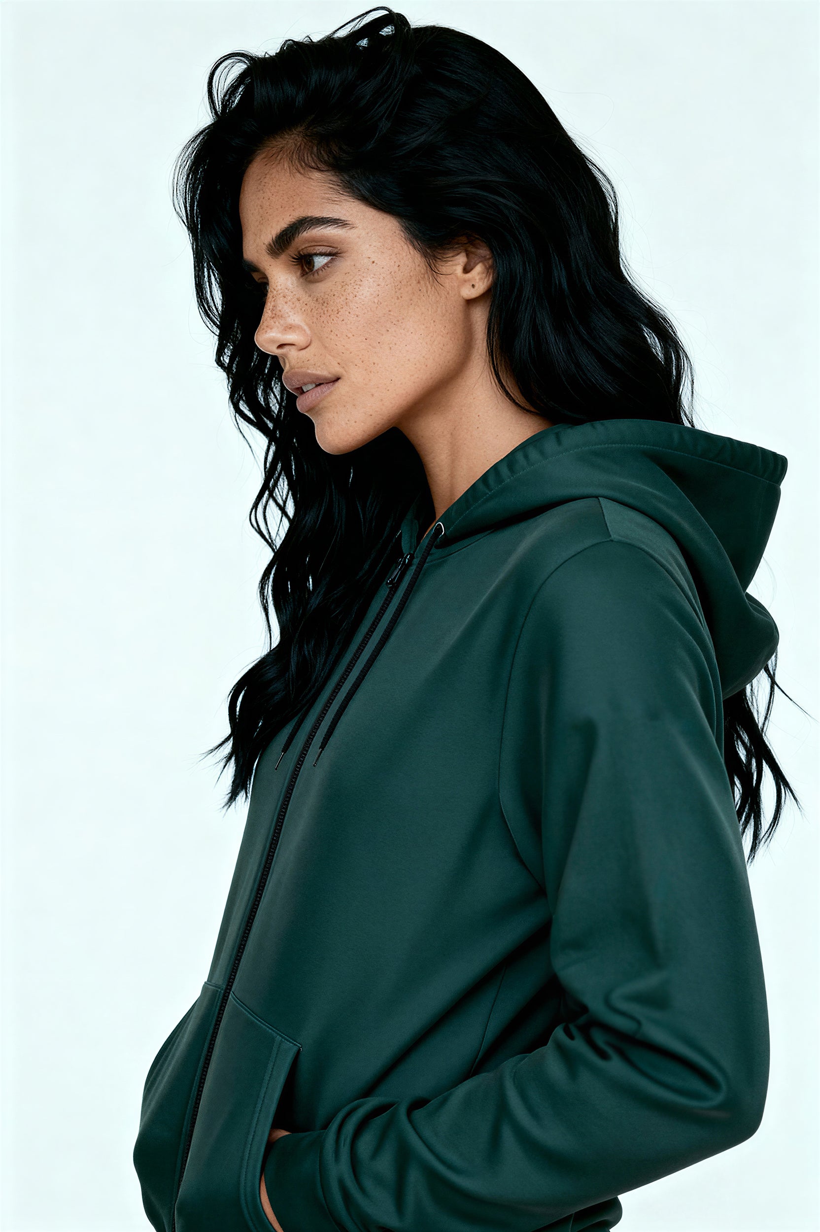 Zip Hoodie - TransformativeTeal