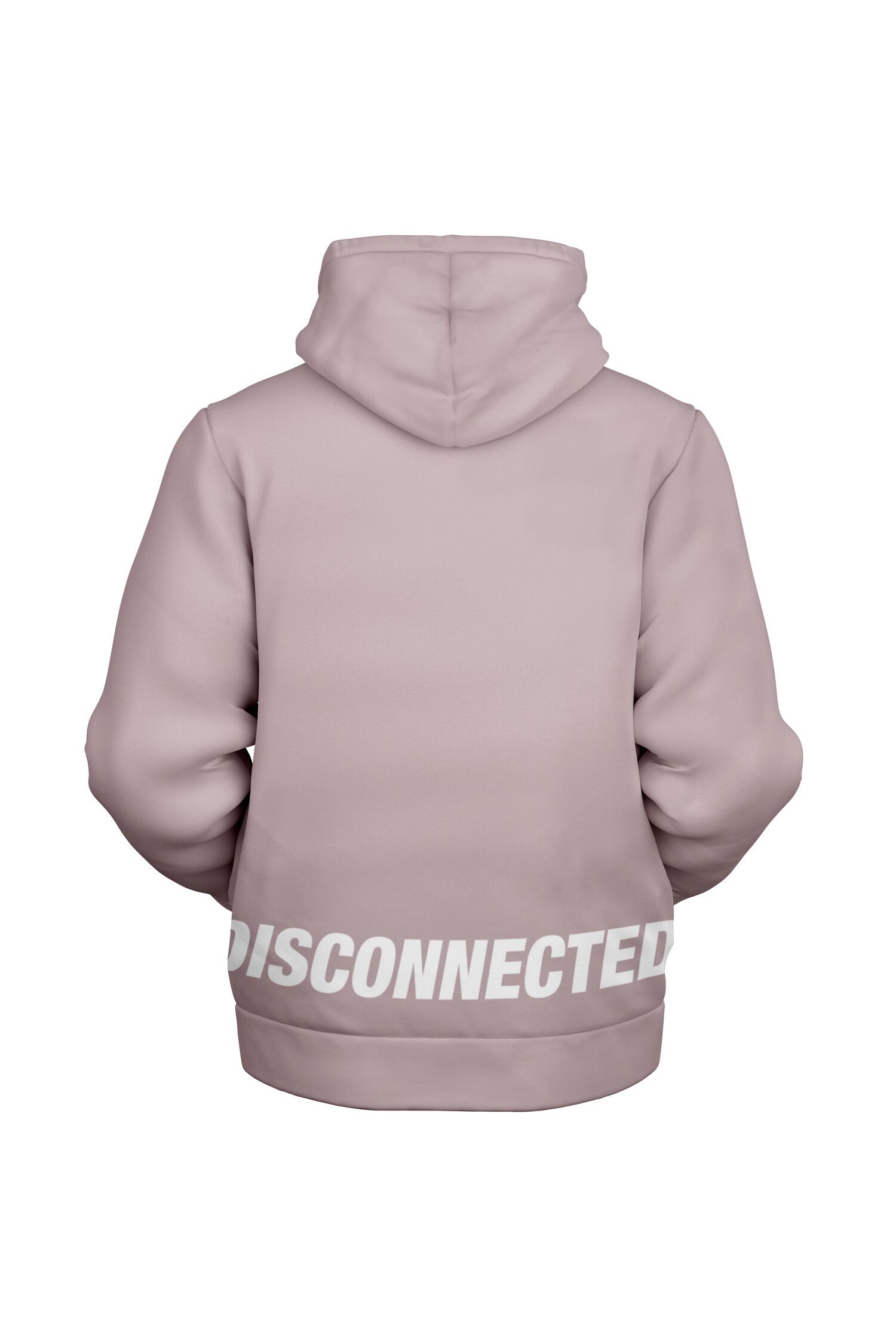 Zip Microfleece Hoodie - Burned