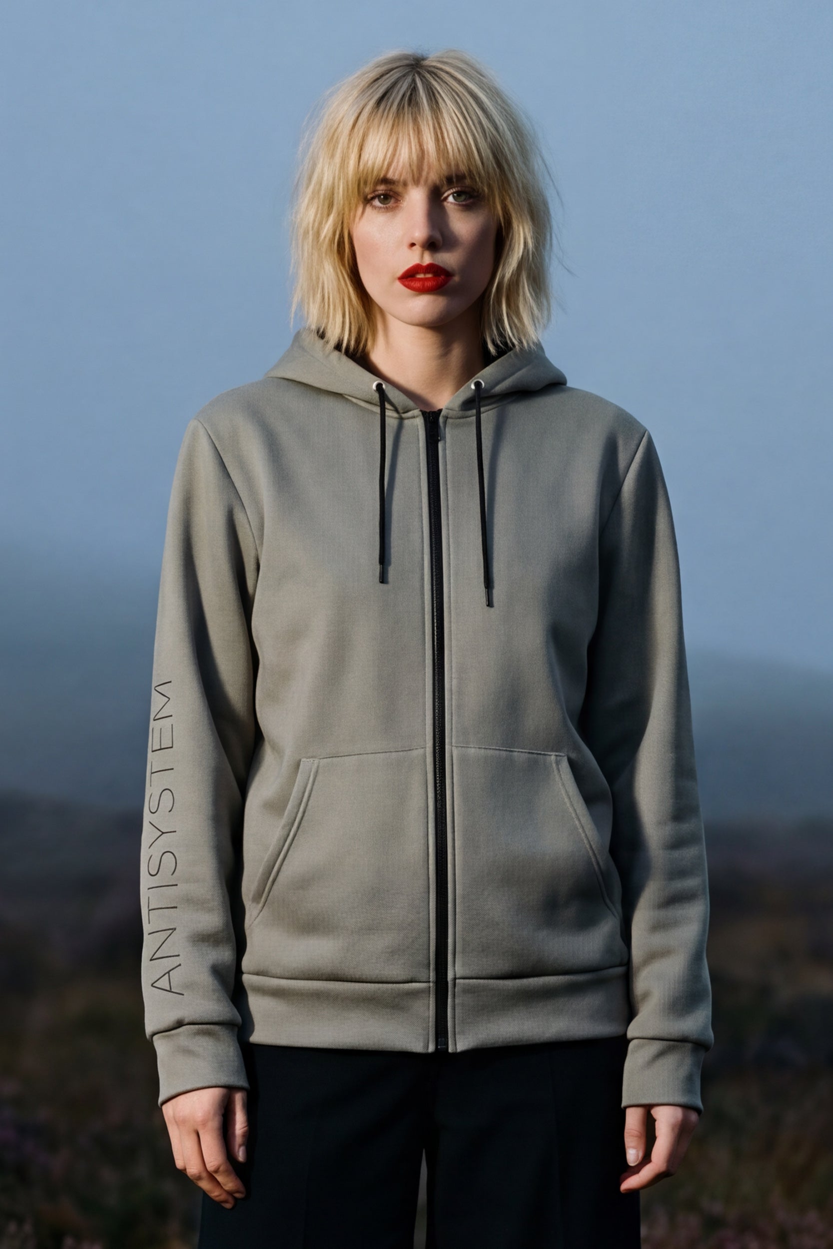 Zip Microfleece Hoodie - Debonair