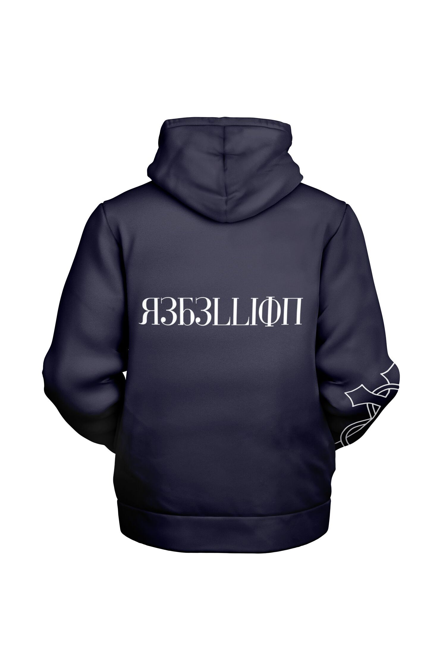 Zip Microfleece Hoodie - Evening