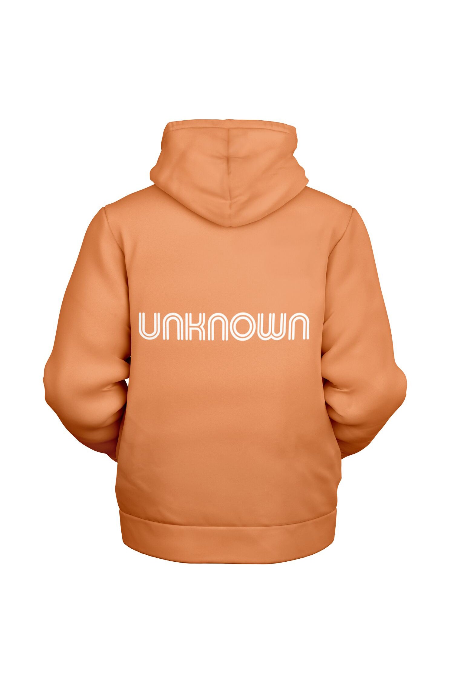 Zip Microfleece Hoodie - Melon