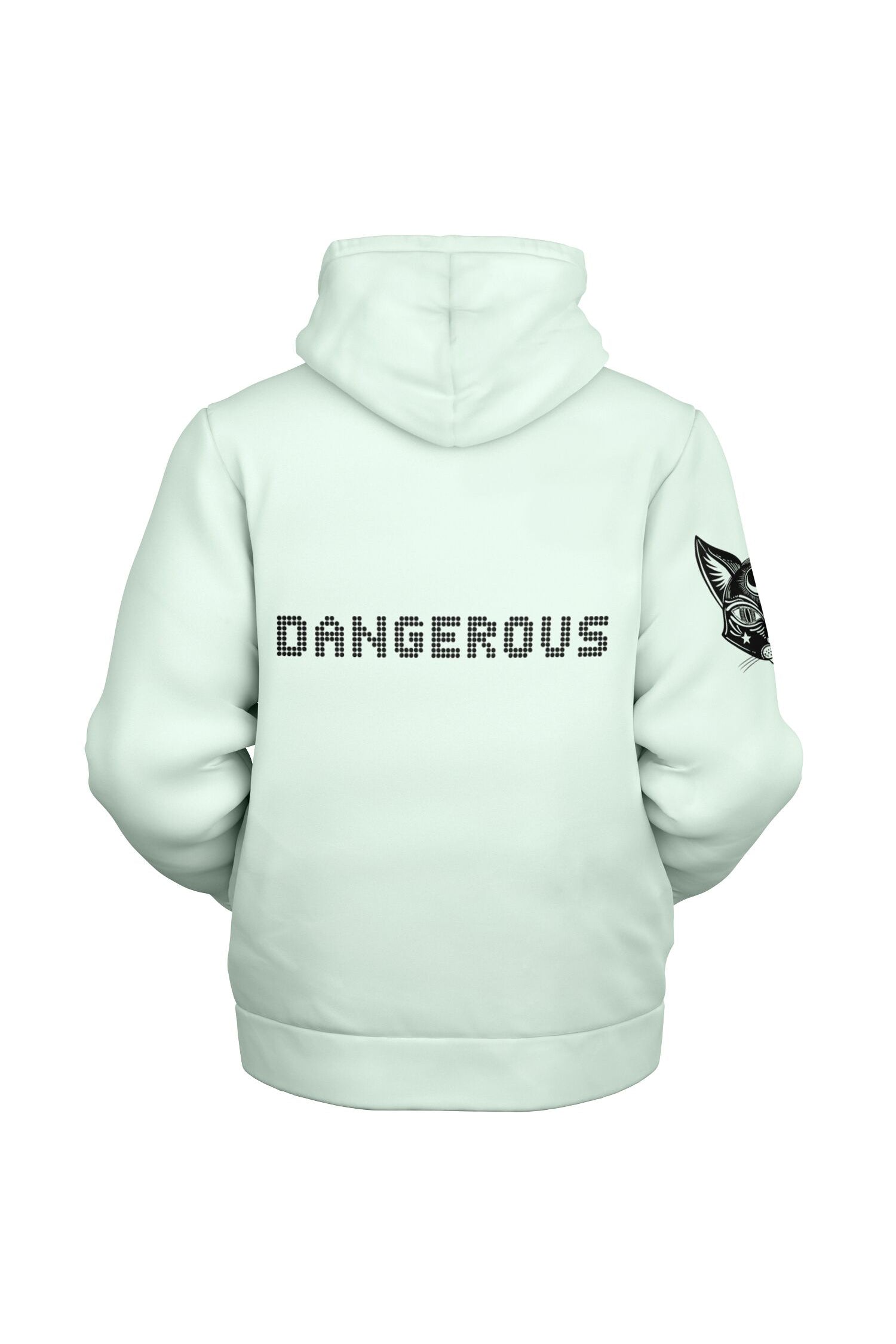 Zip Microfleece Hoodie - Mint