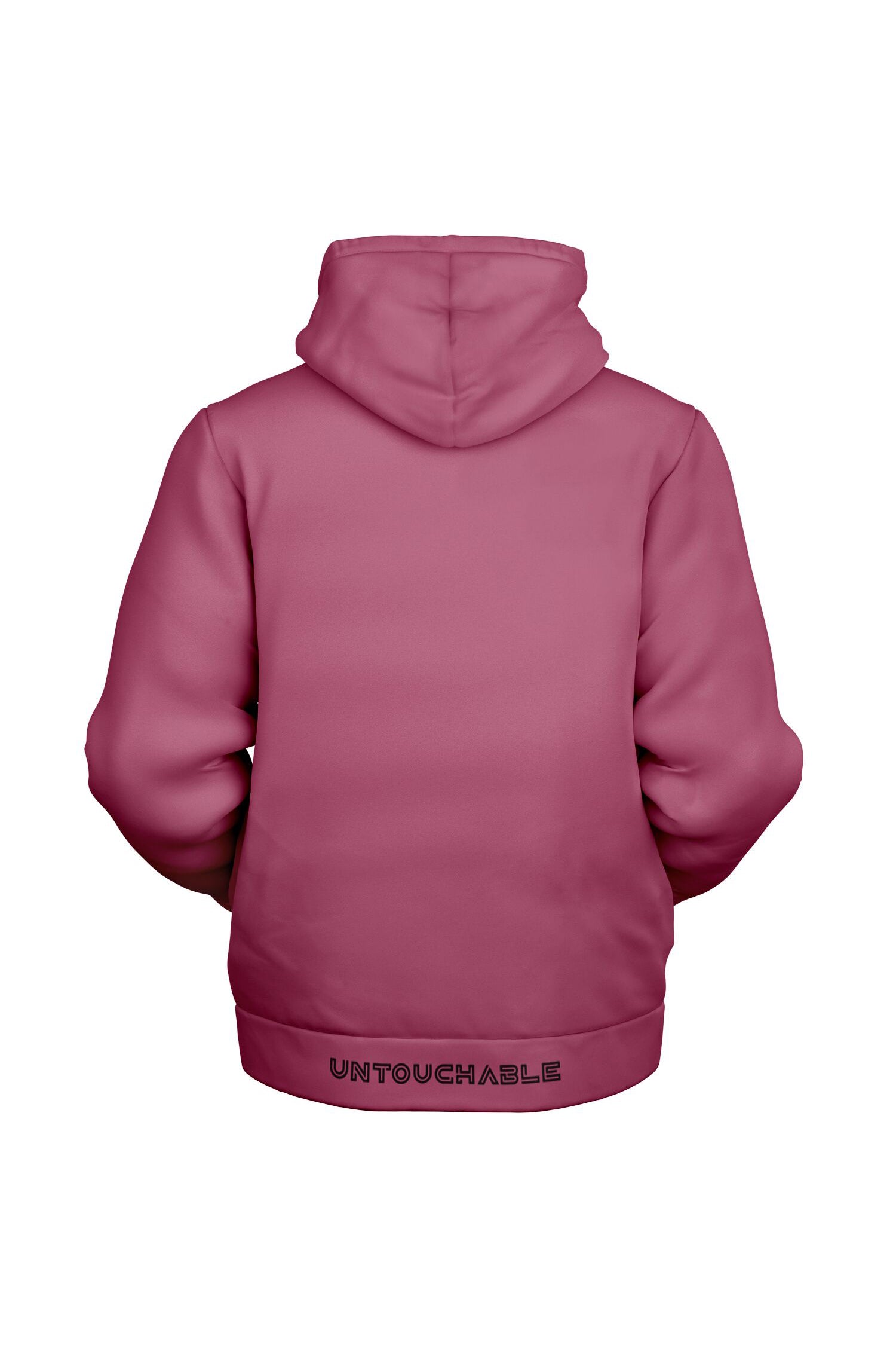 Zip Microfleece Hoodie - Punch