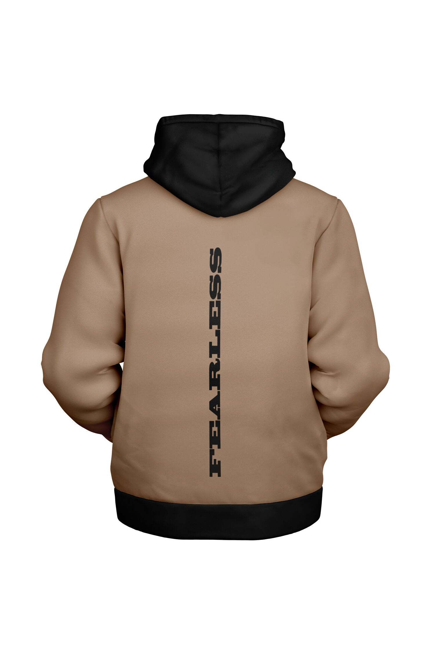 Zip Microfleece Hoodie - Toast